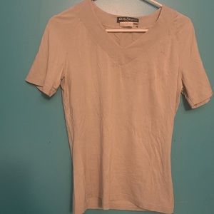 Salvatore ferragamo light grey top